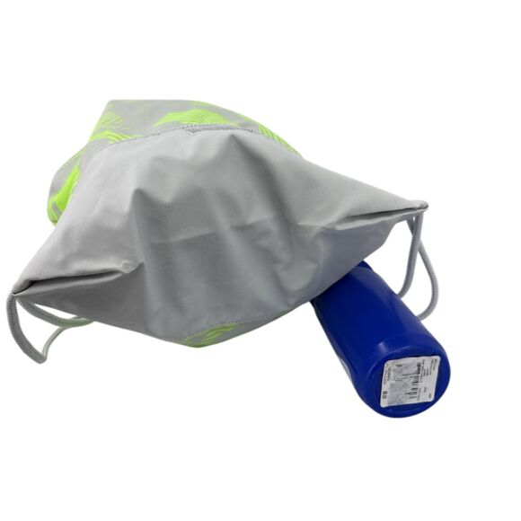 Nike Drawstring Backpack and Water Bottle cinch top neon graphic print - Picture 2 of 7